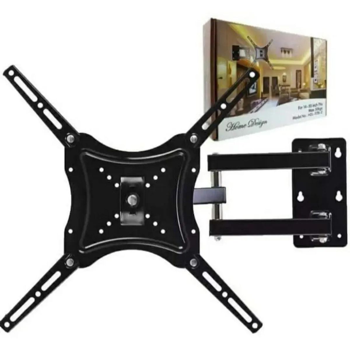 GENERICO - Soporte de Pared para TV y Monitor Ajustable