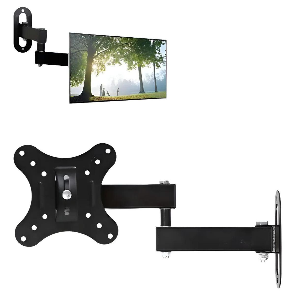 GENERICO - Soporte móvil para TV y monitor 10-32 pulgadas