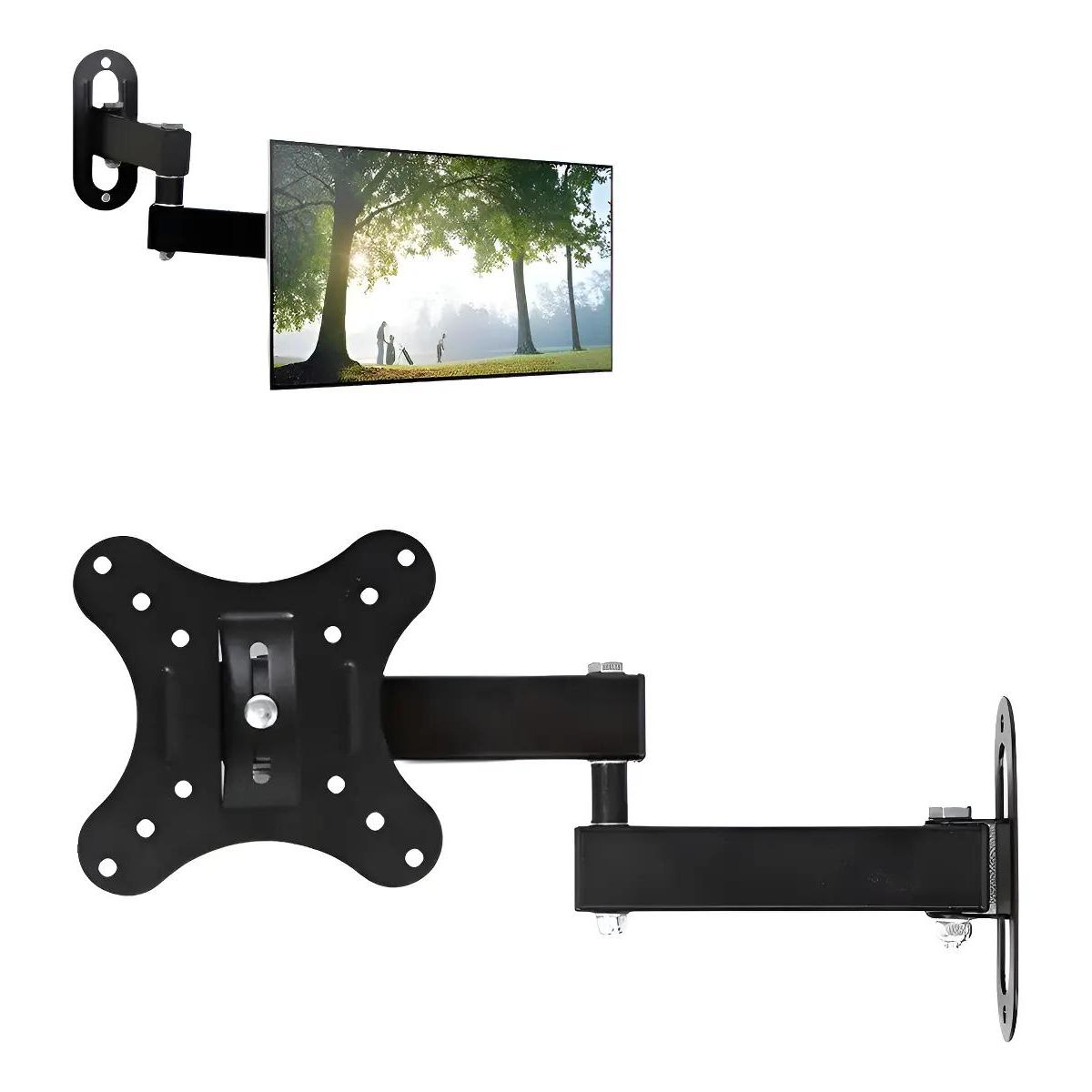 GENERICO - Soporte móvil para TV y monitor 10-32 pulgadas