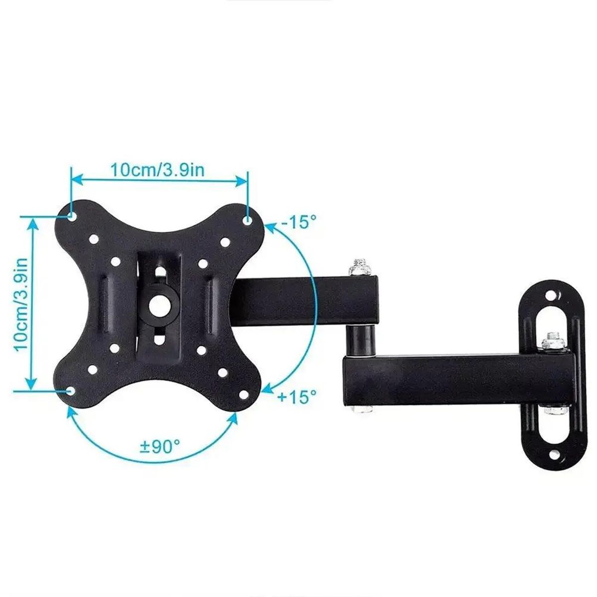 GENERICO - Soporte móvil para TV y monitor 10-32 pulgadas