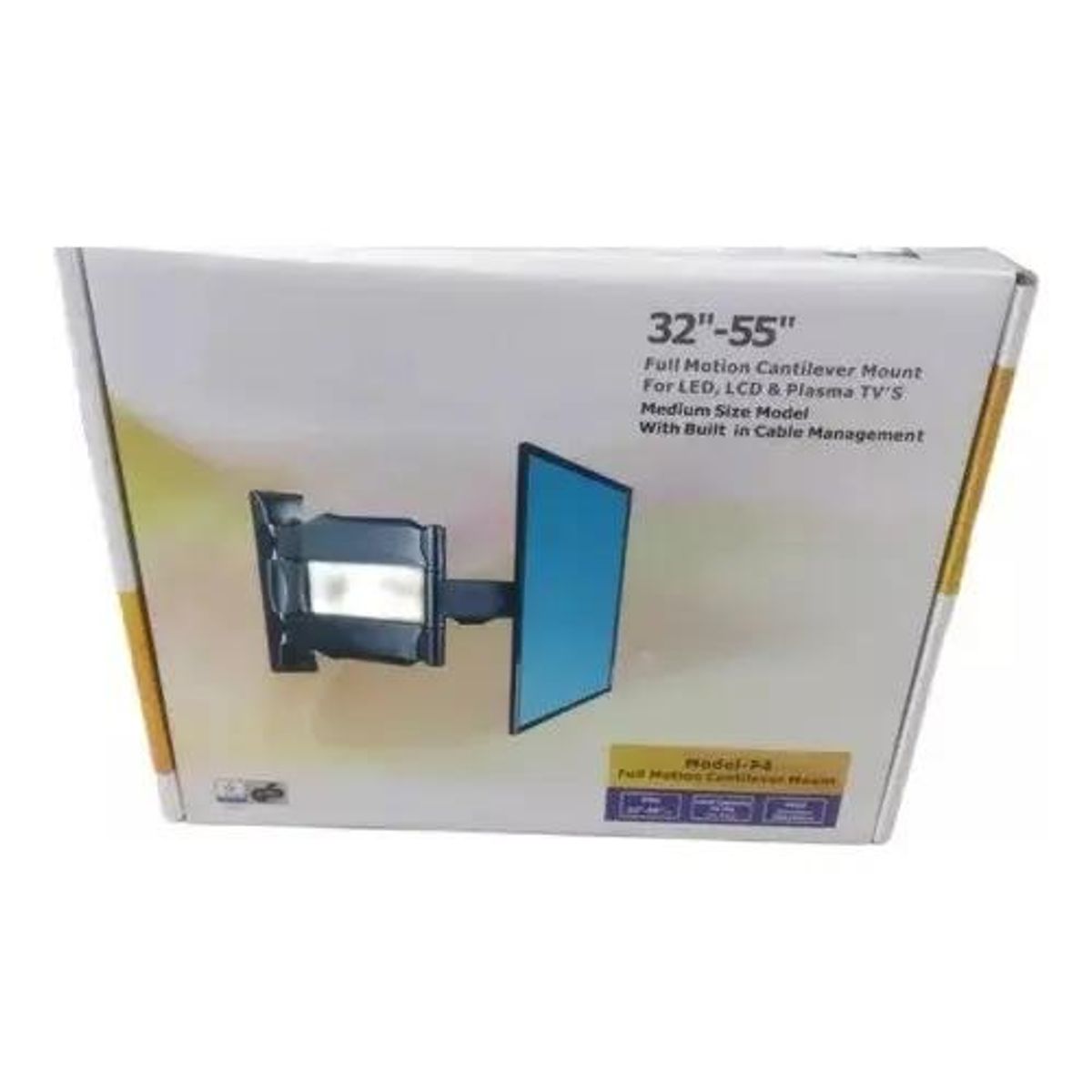GENERICO - Soporte TV Articulado 32-55 Pulgadas Inclinable 35kg