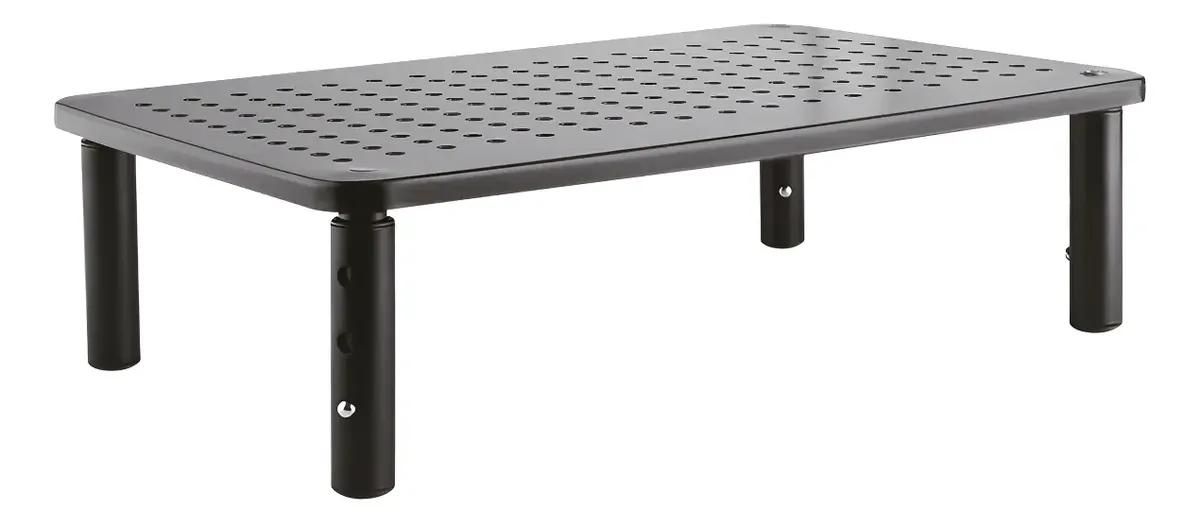 GENERICO Soporte ajustable en altura para monitor negro