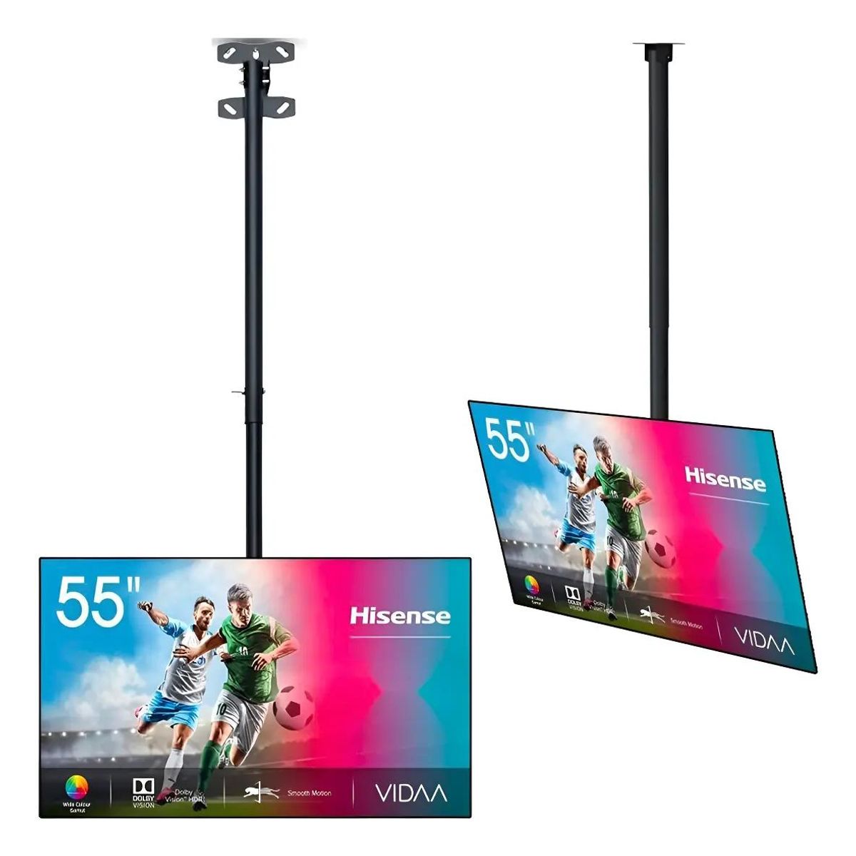 GENERICO - Soporte Ajustable para TV de 26 a 55 Pulgadas para Techo