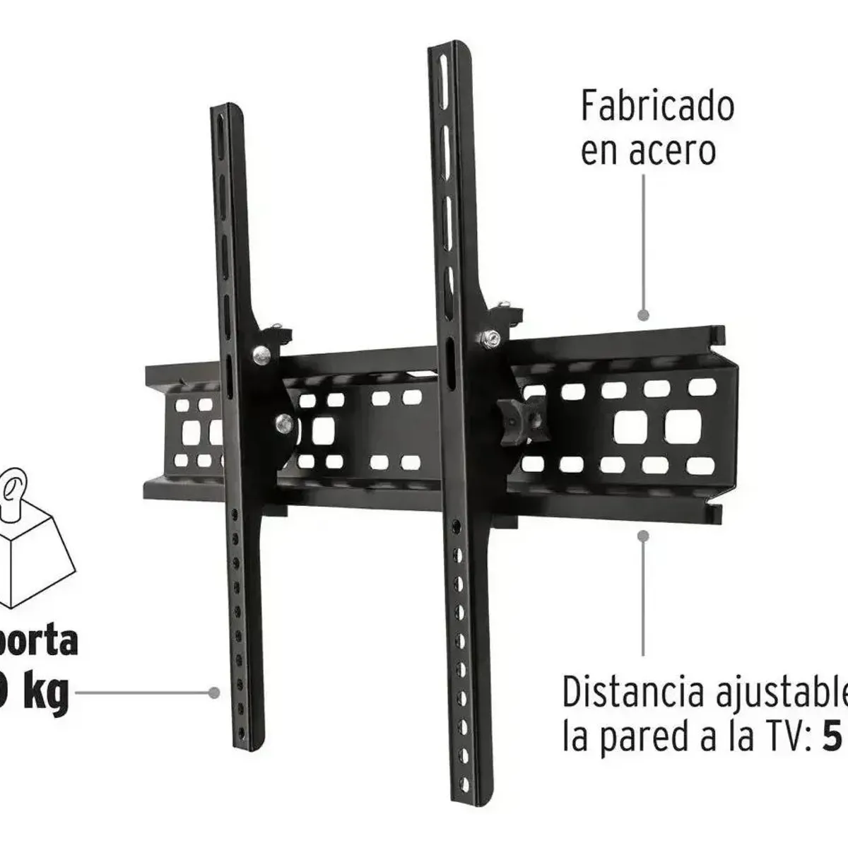 GENERICO - Soporte fijo para TV de 32 a 70 pulgadas hasta 40kg