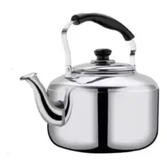 GENERICO - Tetera de acero inoxidable cuello cisne 3 litros