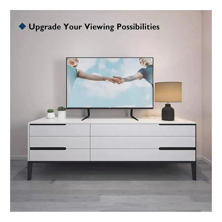 GENERICO Soporte de Mesa Negro para TV 37 a 75 Pulgadas