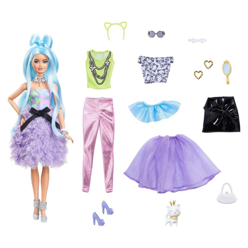 BARBIE - Barbie Muñeca Extra 30 Looks