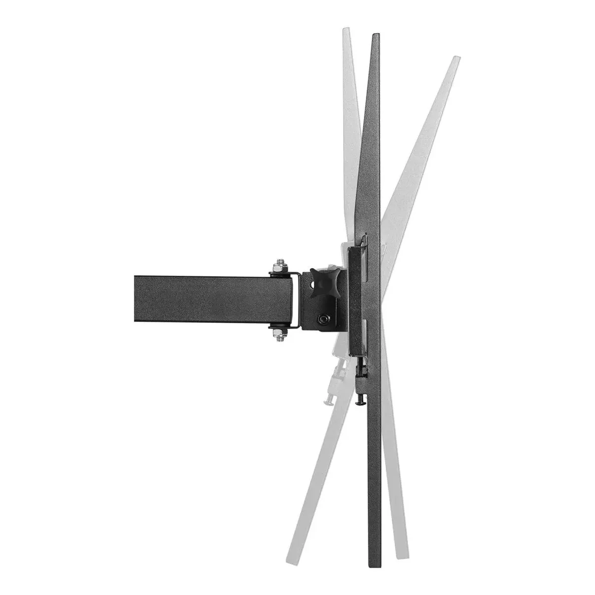 GENERICO - Soporte de Pared para TV o Monitor 37 a 70 Pulgadas Negro