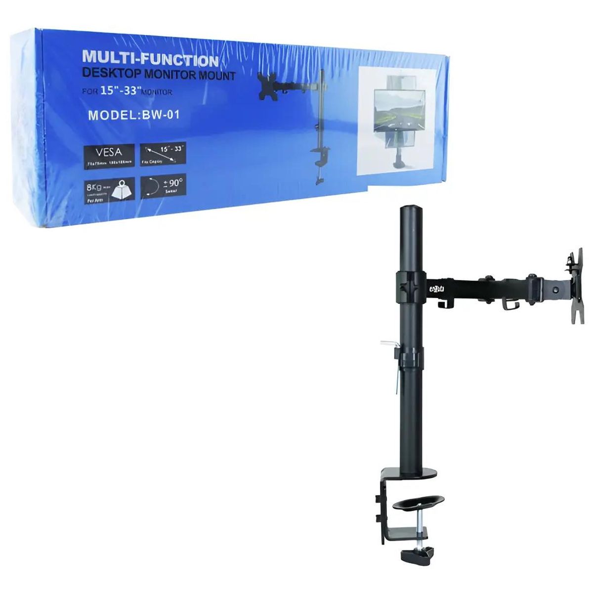 GENERICO - Soporte ajustable para monitor de 15 a 33 pulgadas