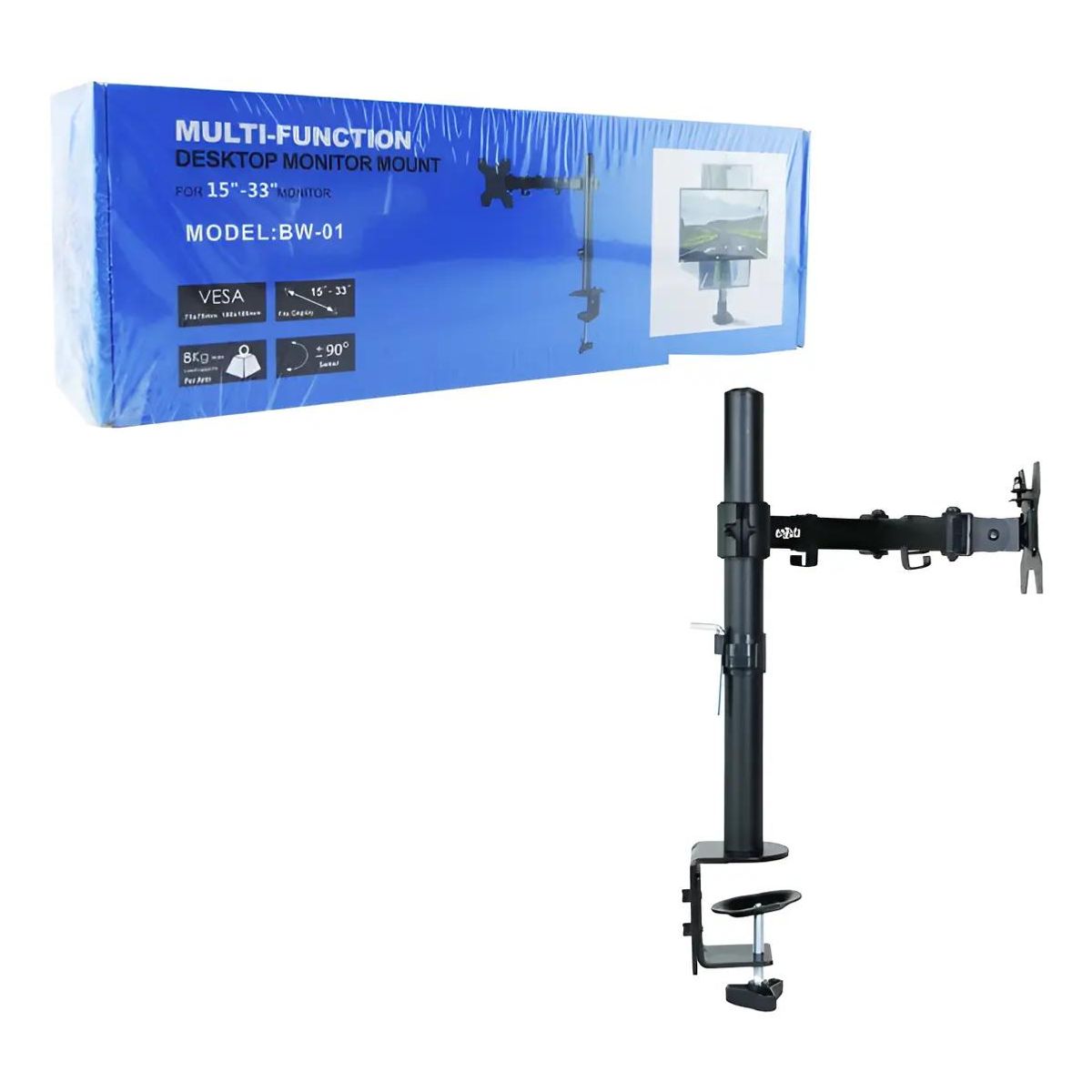 GENERICO - Soporte ajustable para monitor de 15 a 33 pulgadas