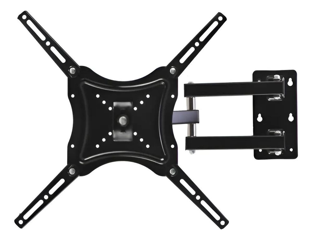 GENERICO Soporte fijo e inclinable para TV 14-55" con giro y VESA