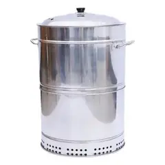 GENERICO - Parrilla de carbón para anticuchos sin humo