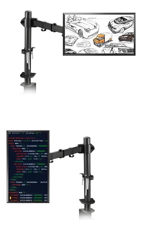 GENERICO Soporte Articulado para Monitor 13-27 Pulgadas