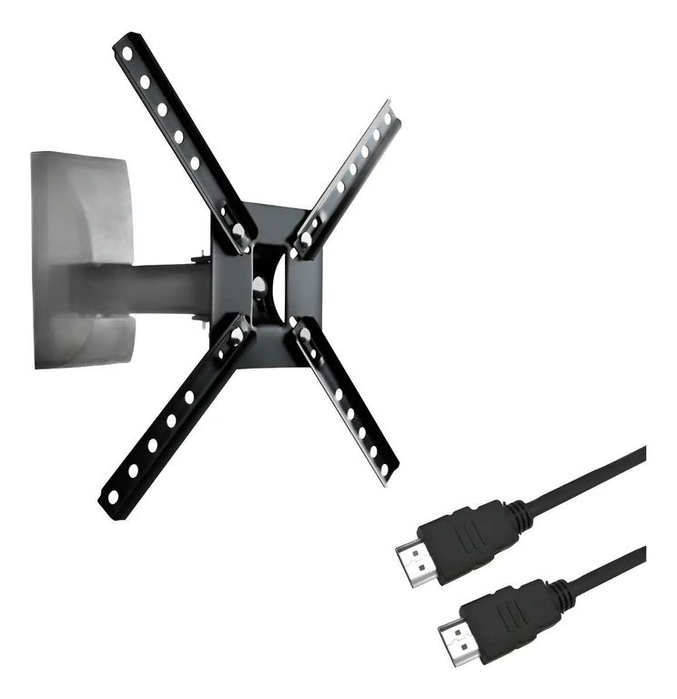 GENERICO Soporte TV con brazo para pantallas 10 a 55 pulgadas y 1m