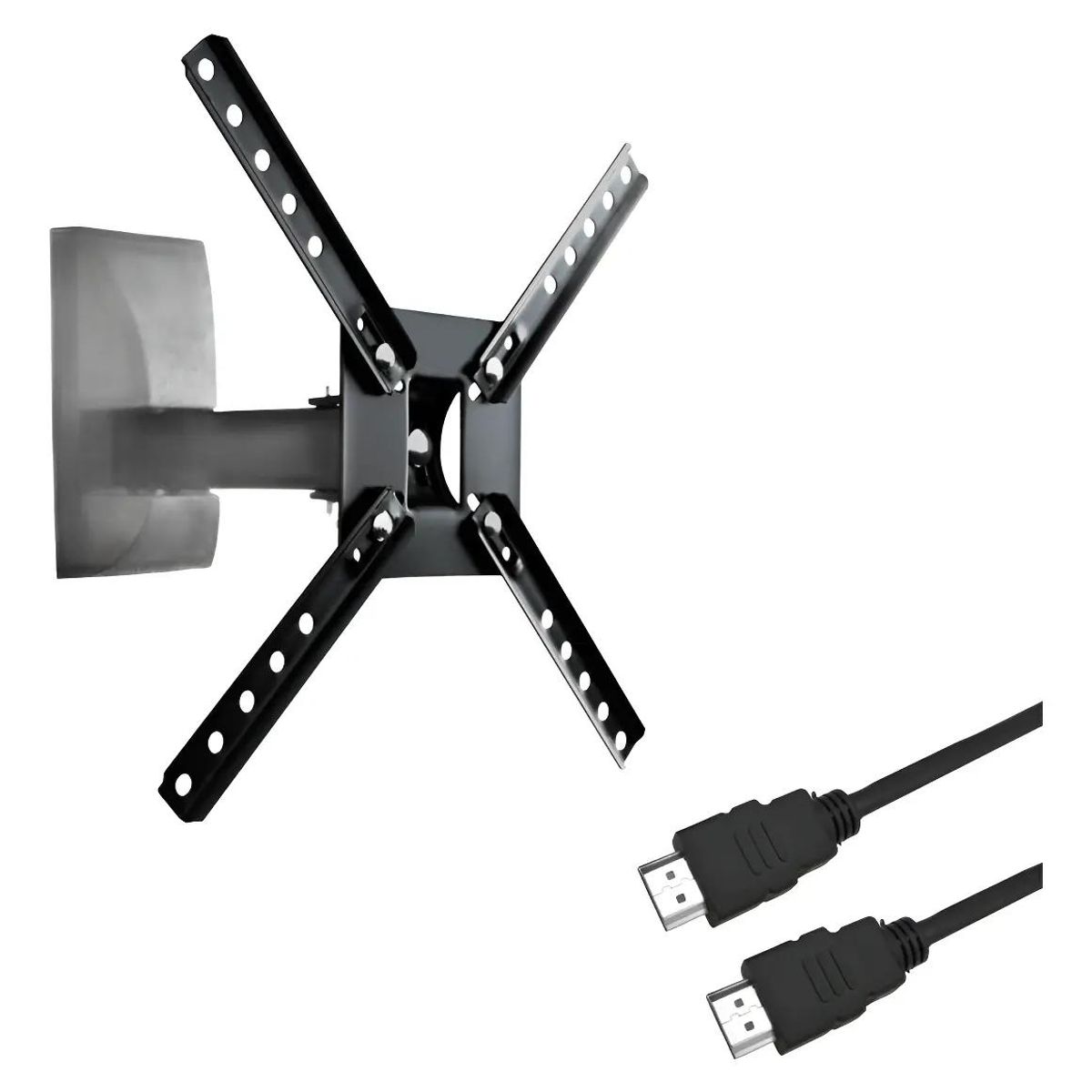 GENERICO - Soporte TV con brazo para pantallas 10 a 55 pulgadas y 1m