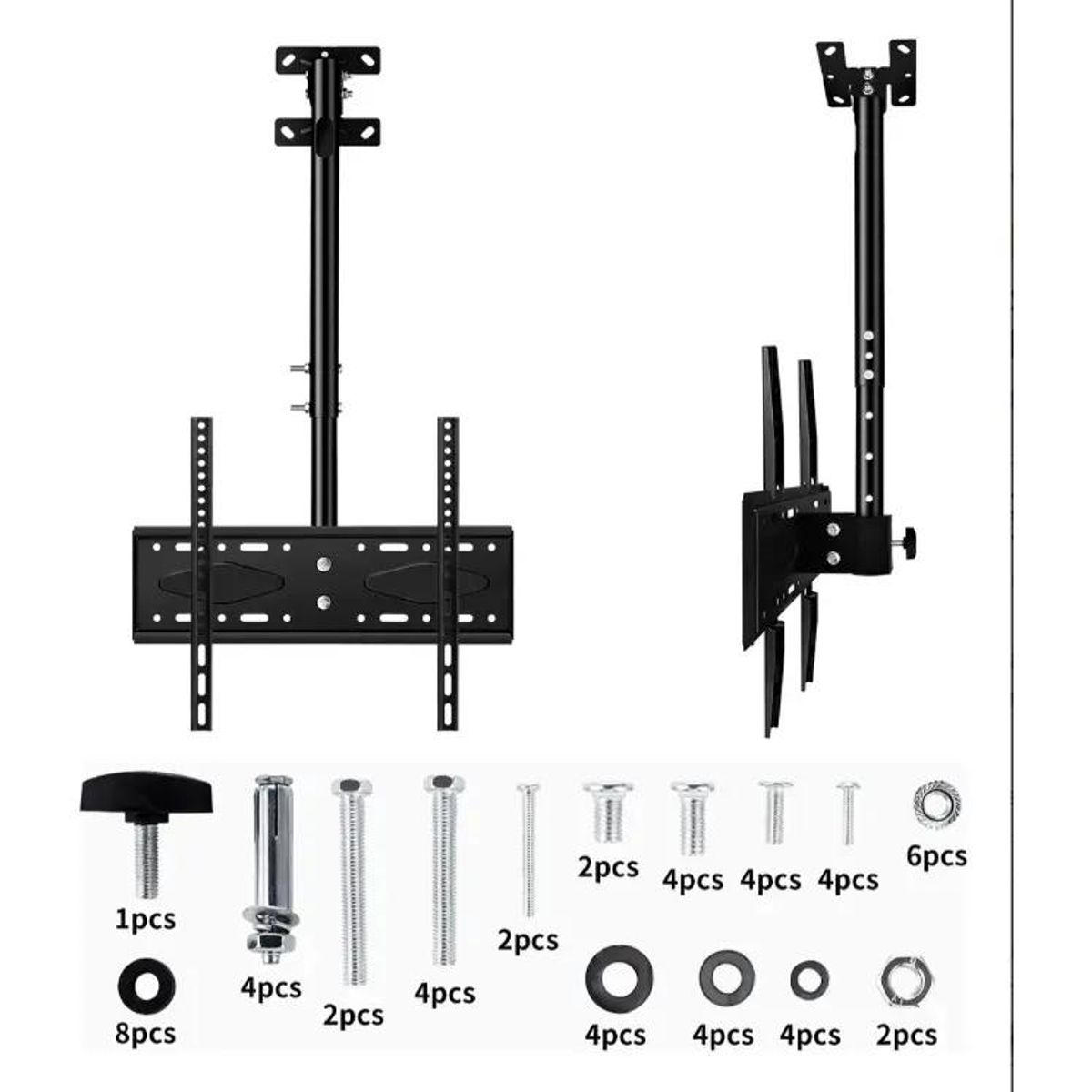 GENERICO - Soporte de techo inclinable para TV 32 a 72 pulgadas
