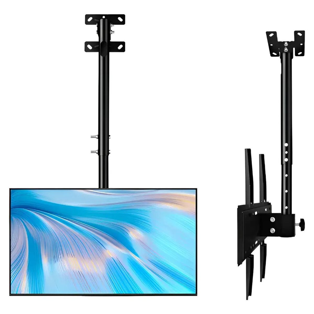 GENERICO - Soporte de techo inclinable para TV 32 a 72 pulgadas