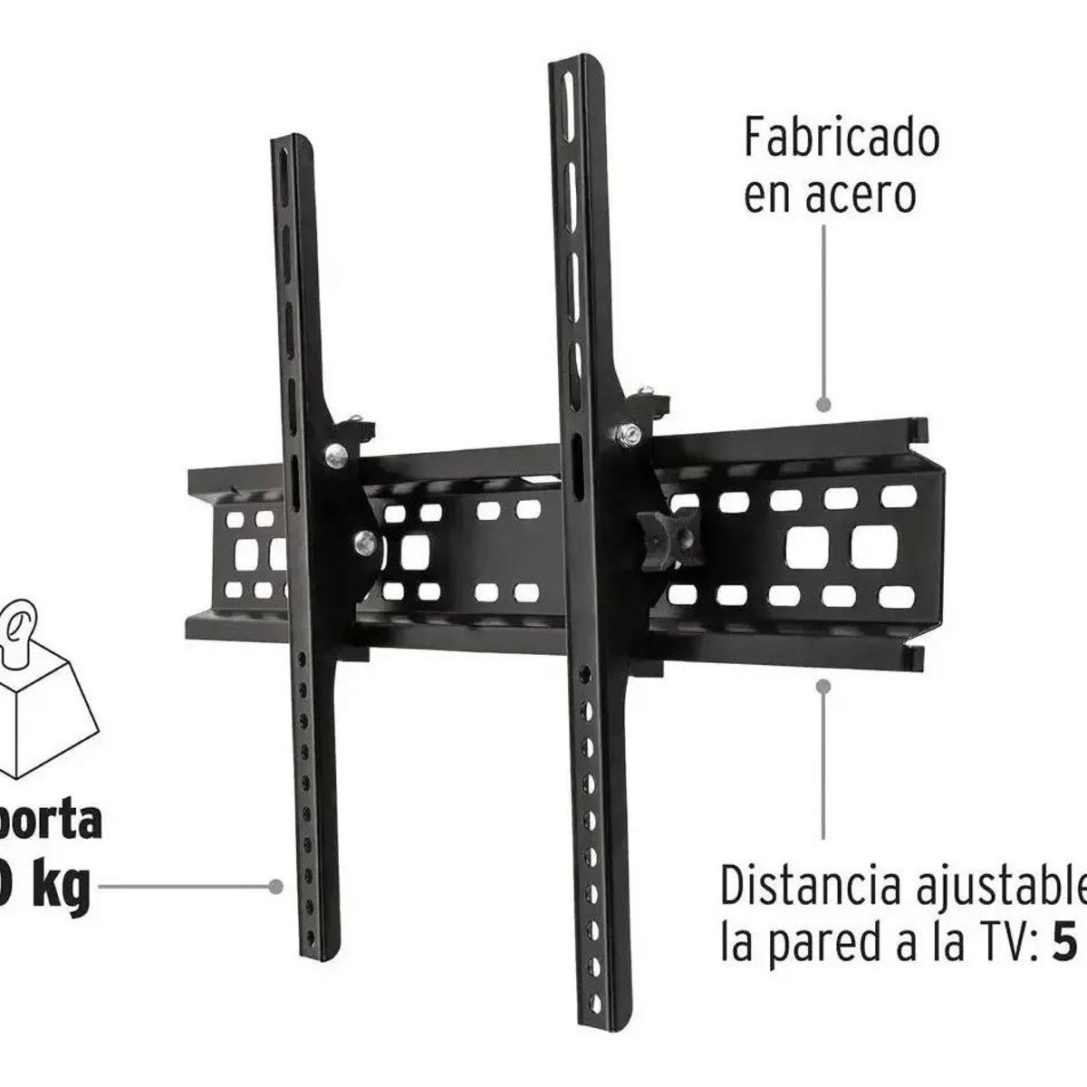 GENERICO - Soporte fijo para TV de 32 a 70 pulgadas hasta 40kg