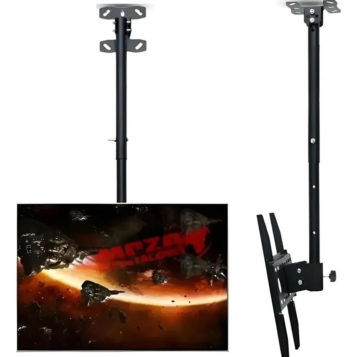 GENERICO - Soporte de Techo Ajustable para TV 32 a 75 Pulgadas