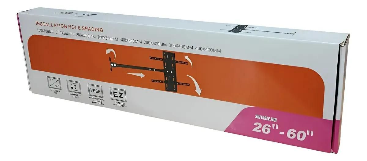 GENERICO Soporte ajustable para TV de 26 a 60 pulgadas negro
