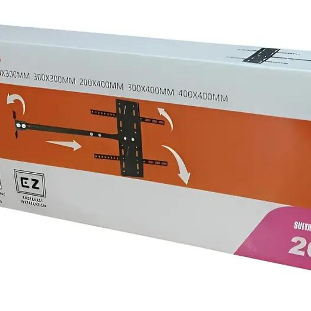 GENERICO - Soporte ajustable para TV de 26 a 60 pulgadas negro