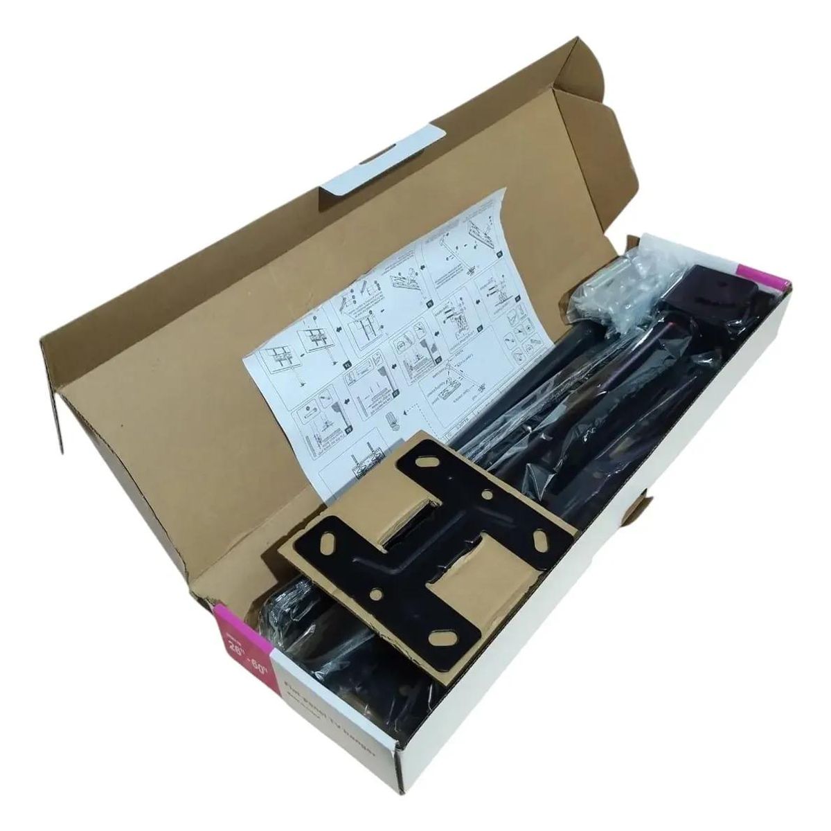 GENERICO - Soporte ajustable para TV de 26 a 60 pulgadas negro