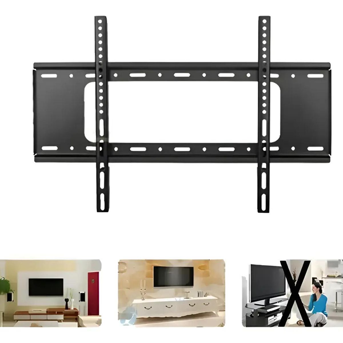 GENERICO - Soporte Fijo para TV de 40 a 85 Pulgadas