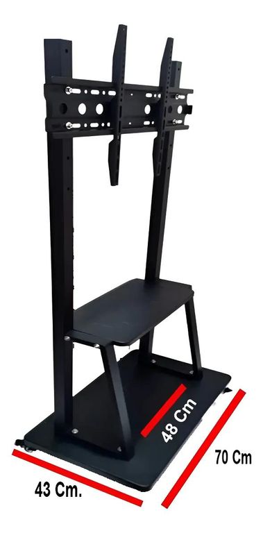 GENERICO Soporte base con ruedas para TV de 32 a 70 pulgadas
