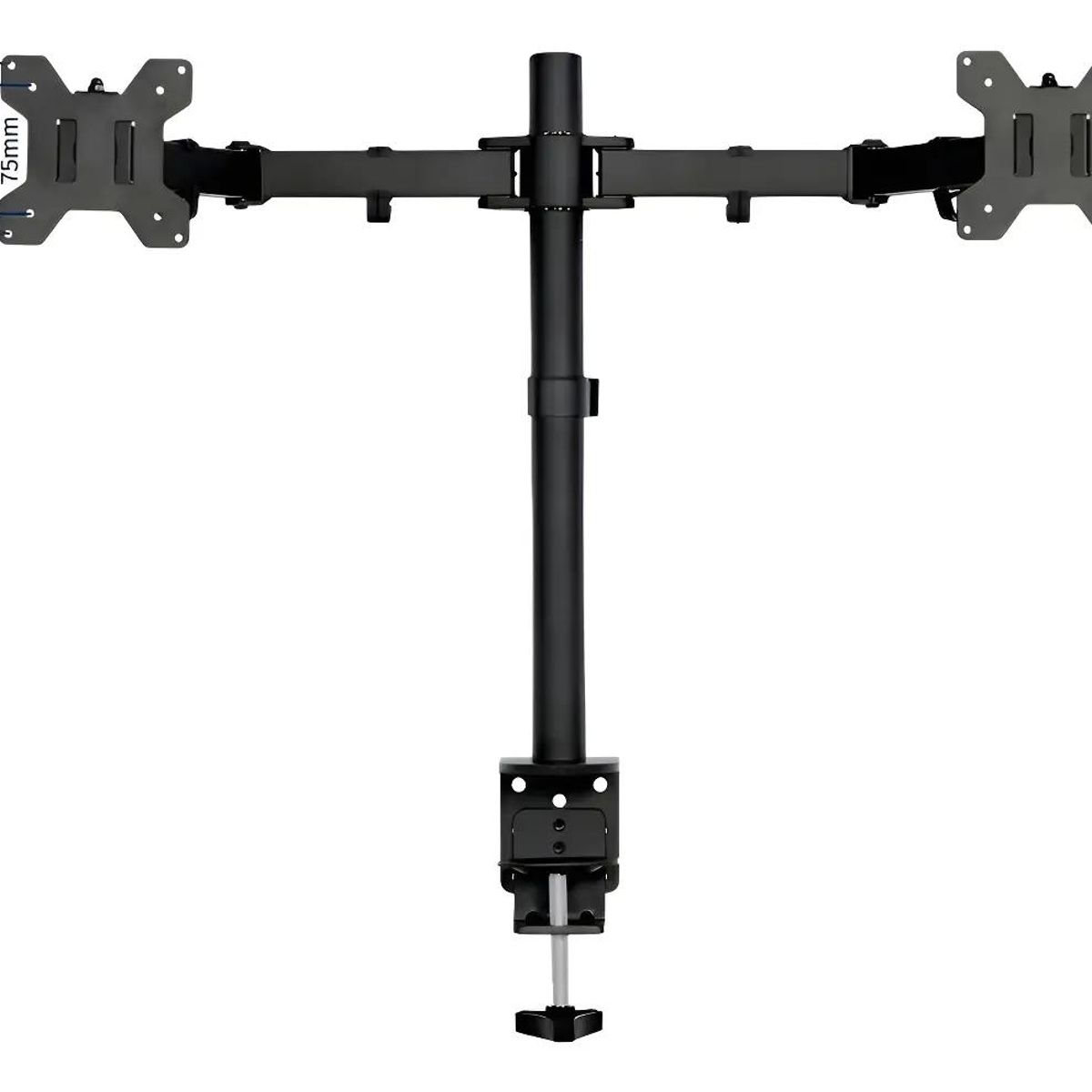 GENERICO - Soporte Doble Ajustable para Monitores 15 a 30 Pulgadas