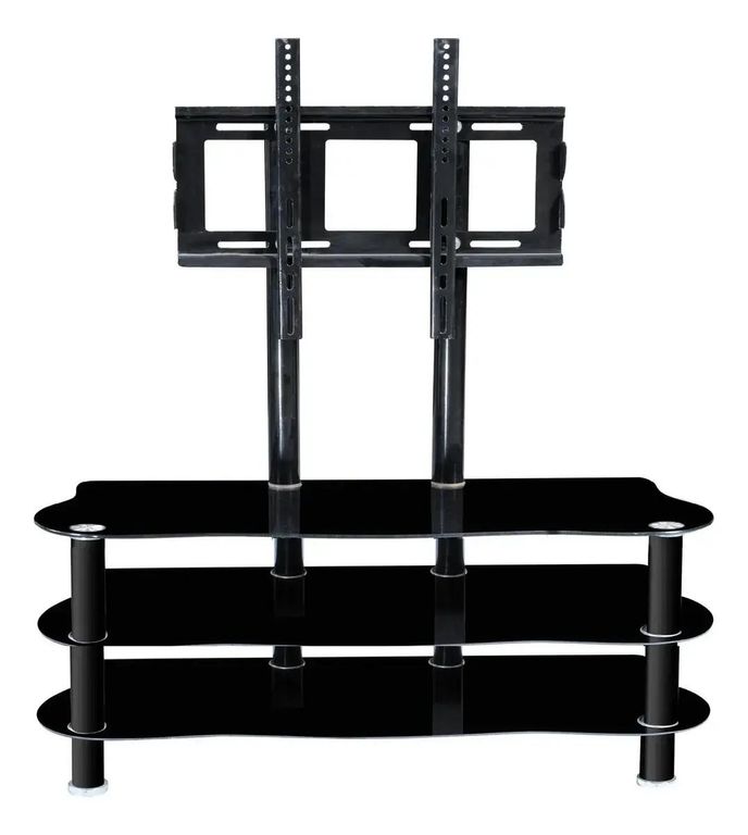 GENERICO Soporte Universal 3 Bandejas Vidrio Templado 21-50"