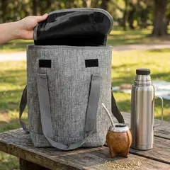GENERICO - Bolso Matero 34cm con Separador para Termo 1.2L