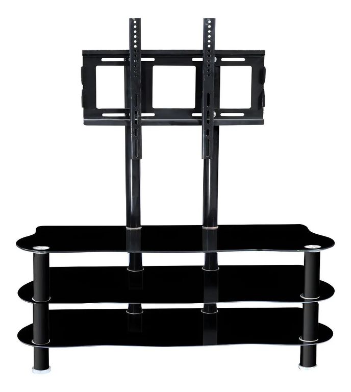 GENERICO Soporte Universal 3 Bandejas Vidrio Templado 21-50 Pulg