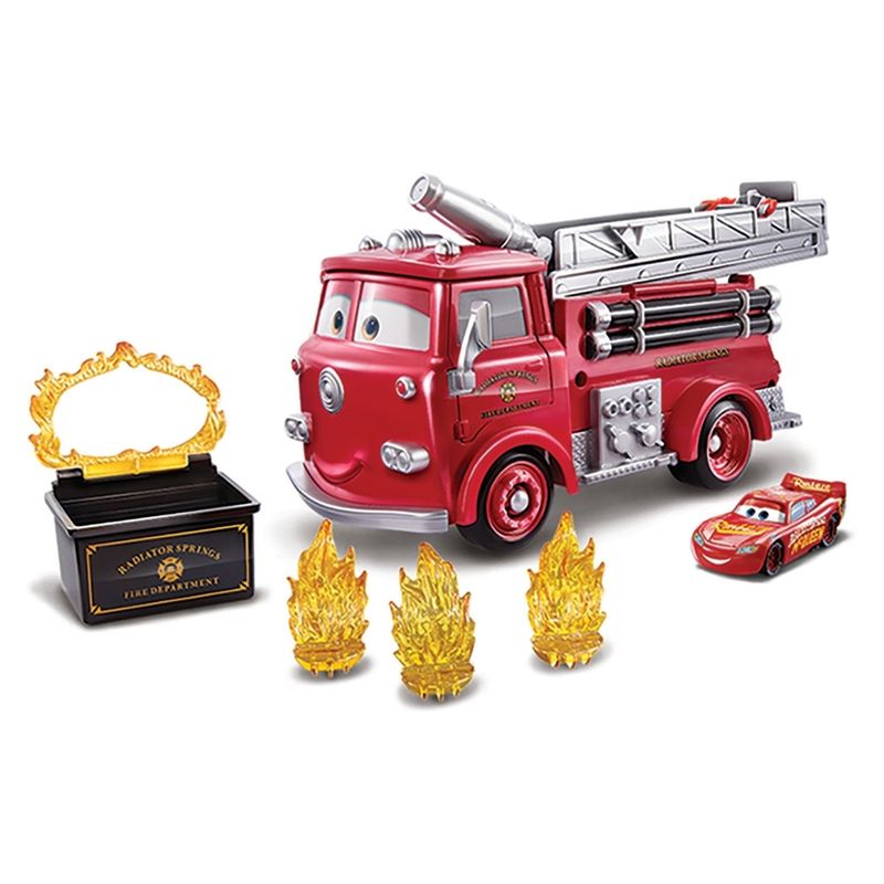 CARS - Cars Color Change Playset Rojo