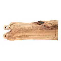 GENERICO - Tabla para asados madera rústica 80 cm