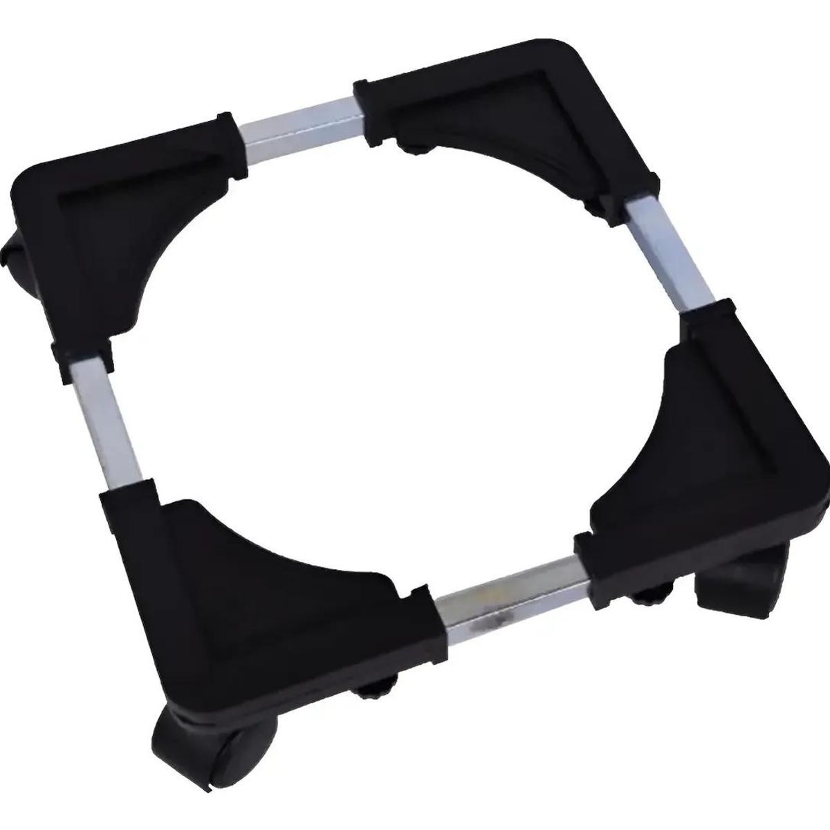 GENERICO - Soporte Base Móvil Ajustable Negro para Muebles Grandes