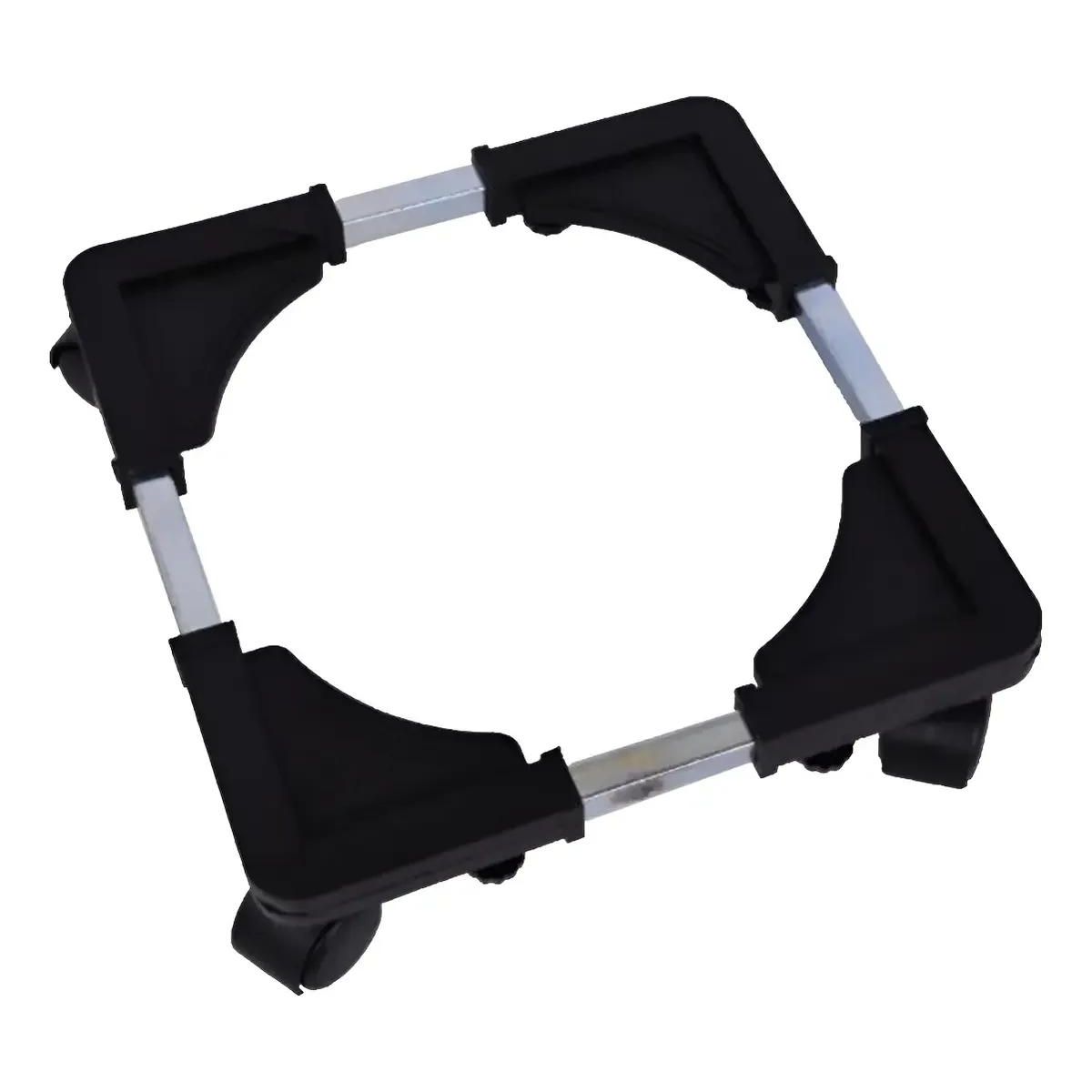 GENERICO - Soporte Base Móvil Ajustable Negro para Muebles Grandes