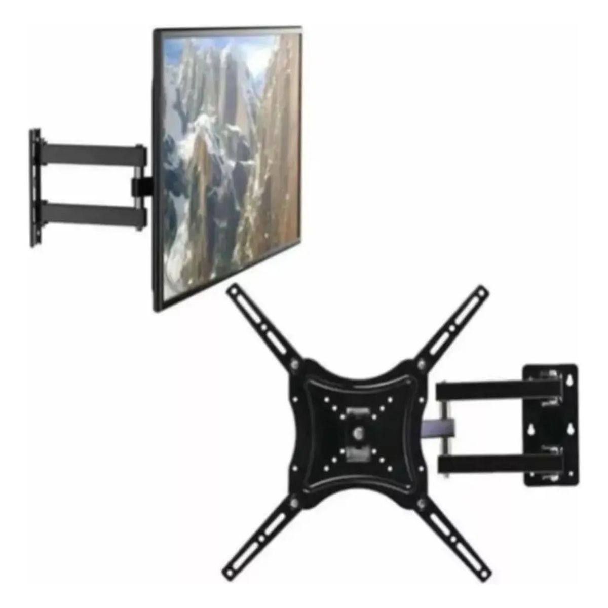 GENERICO - Soporte Brazo Articulado para TV o Monitor 14 a 55 Pulg
