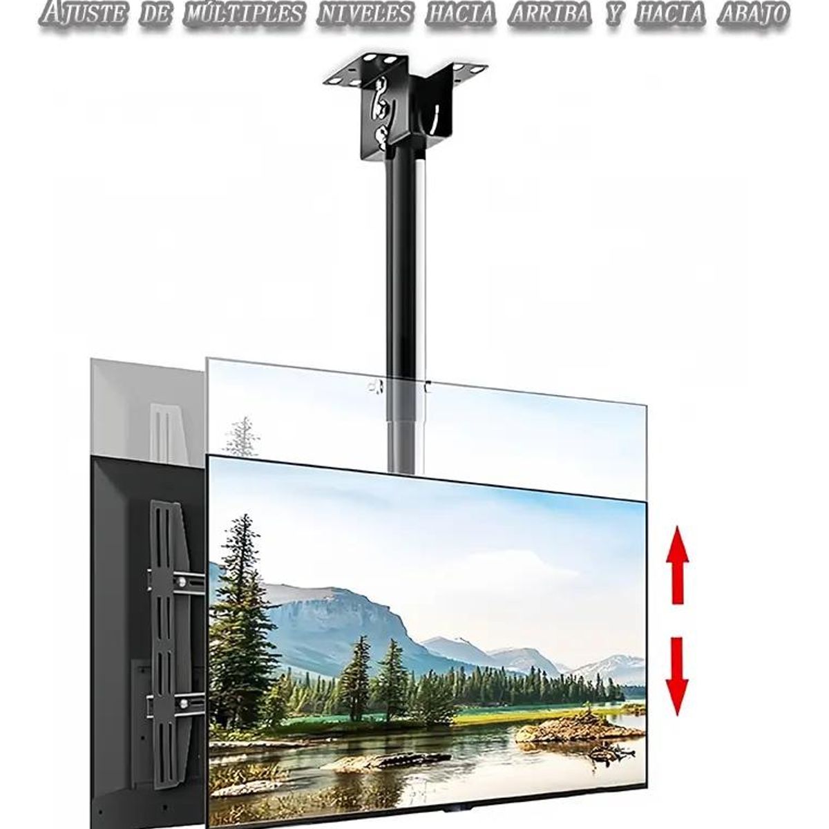 GENERICO - Soporte Ajustable para TV 32-65 Pulgadas Doble Techo y P.