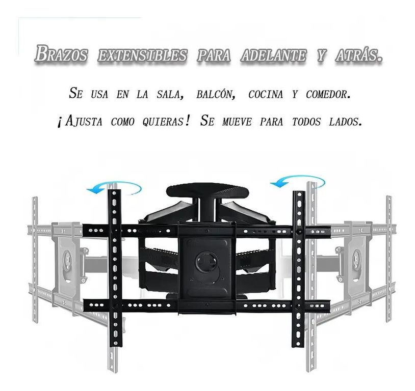 GENERICO Soporte Extensible para Pantallas 50 a 75 Pulgadas