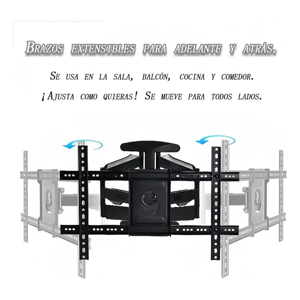 GENERICO - Soporte Extensible para Pantallas 50 a 75 Pulgadas