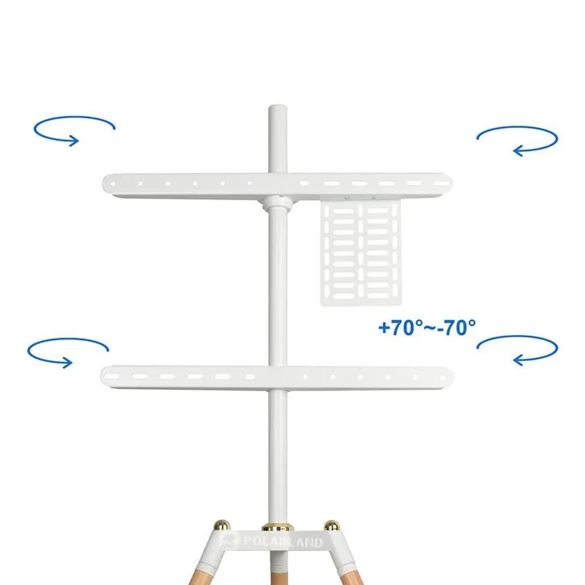 GENERICO - Soporte de suelo minimalista para TV 32 a 65 pulgadas con