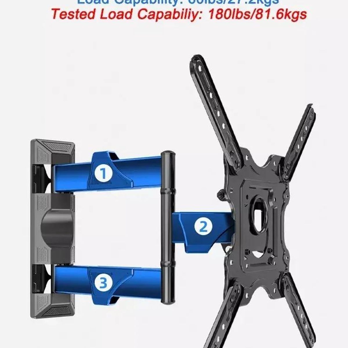 GENERICO - Soporte de pared ajustable para TV 32-55 pulgadas