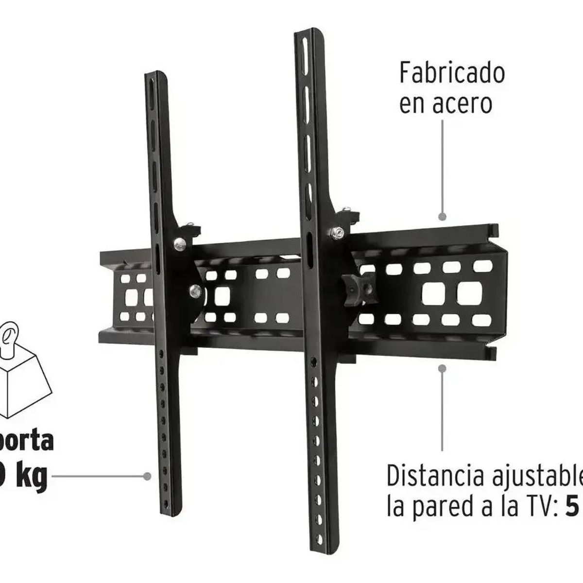 GENERICO - Soporte fijo para TV de 32 a 70 pulgadas hasta 40kg