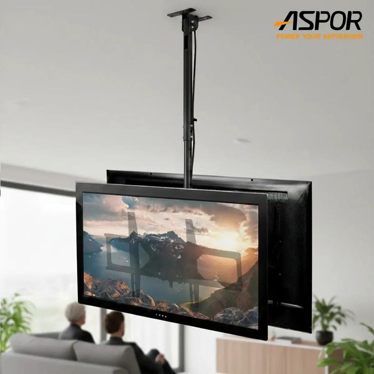 GENERICO Soporte de techo doble para TV 42 a 80 pulgadas