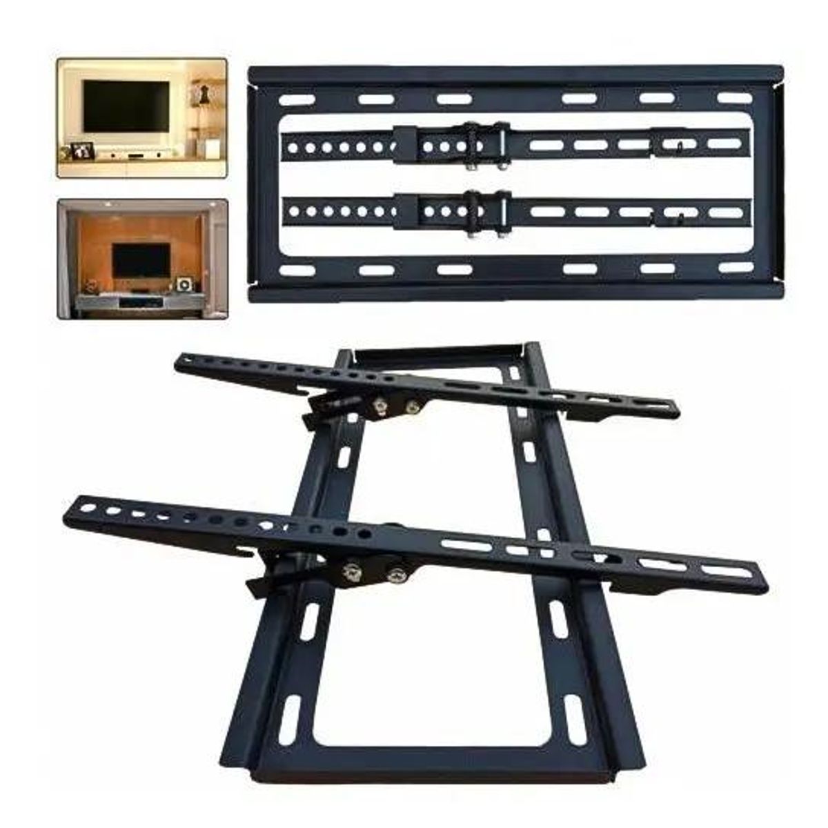 GENERICO - Soporte Inclinado para TV y Monitor 23 a 65 Pulgadas