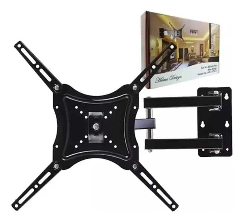 GENERICO Soporte TV Brazo Retráctil Articulado 14-55 Pulgadas 50kg