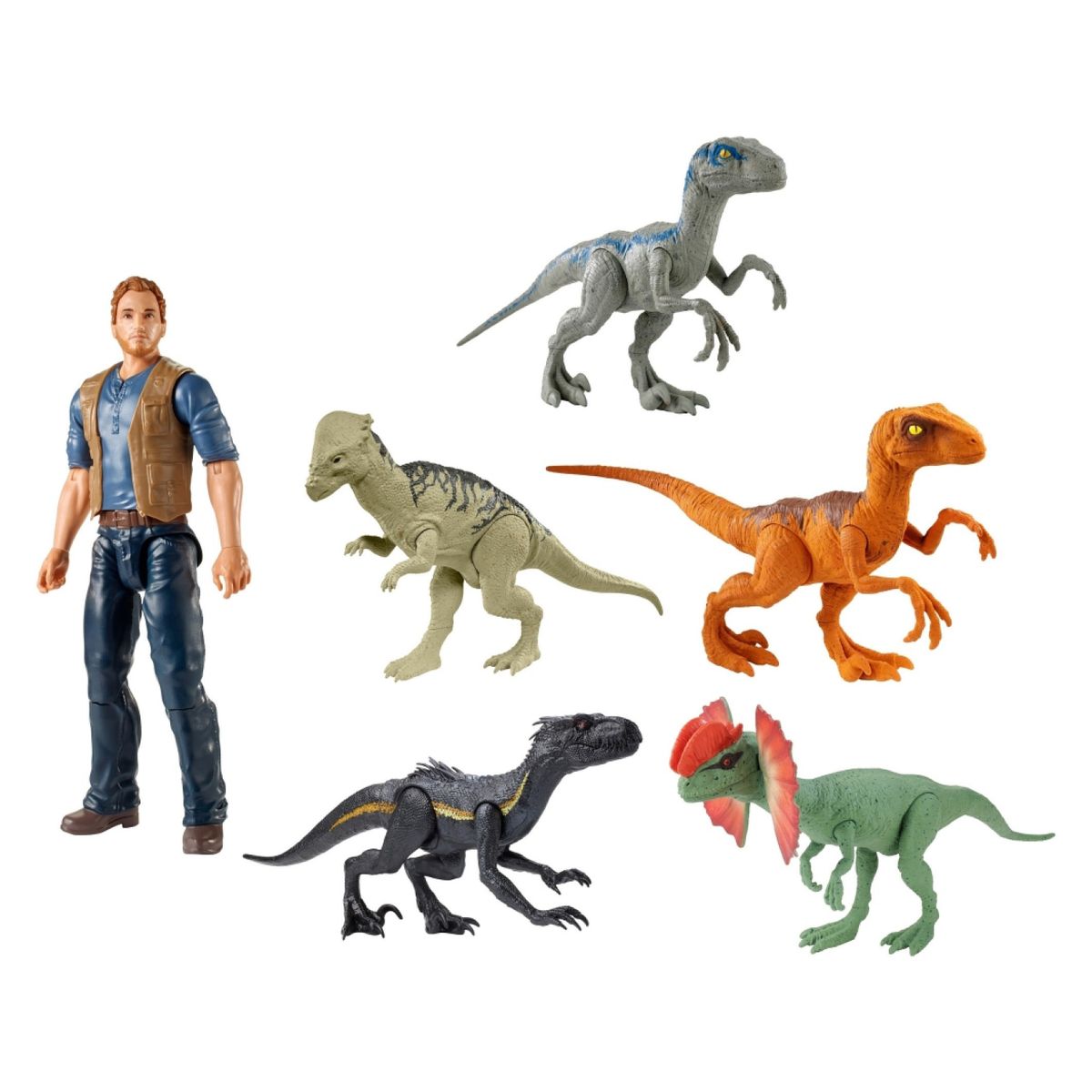 JURASSIC WORLD - Velociraptor Blue De 12 Pulgadas Jurassic World