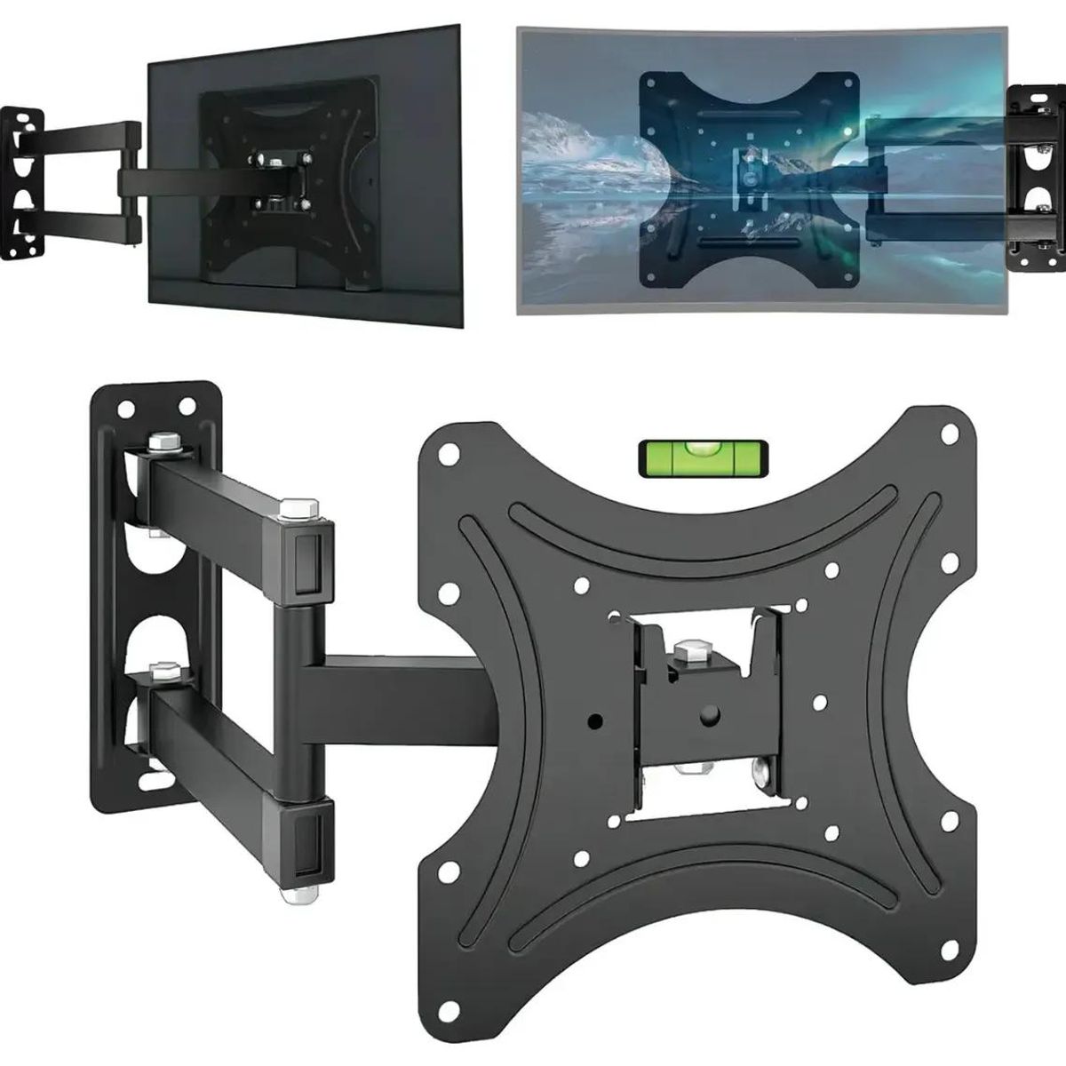 GENERICO - Soporte de Pared Extensible para TV de 17 a 42 Pulgadas