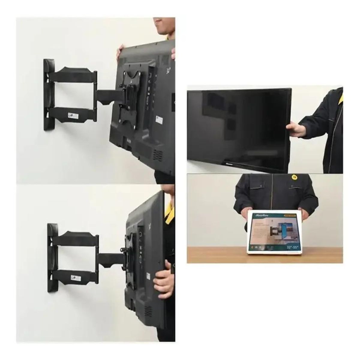 GENERICO - Soporte TV Inclinable para Pantallas 32 a 55 Pulgadas