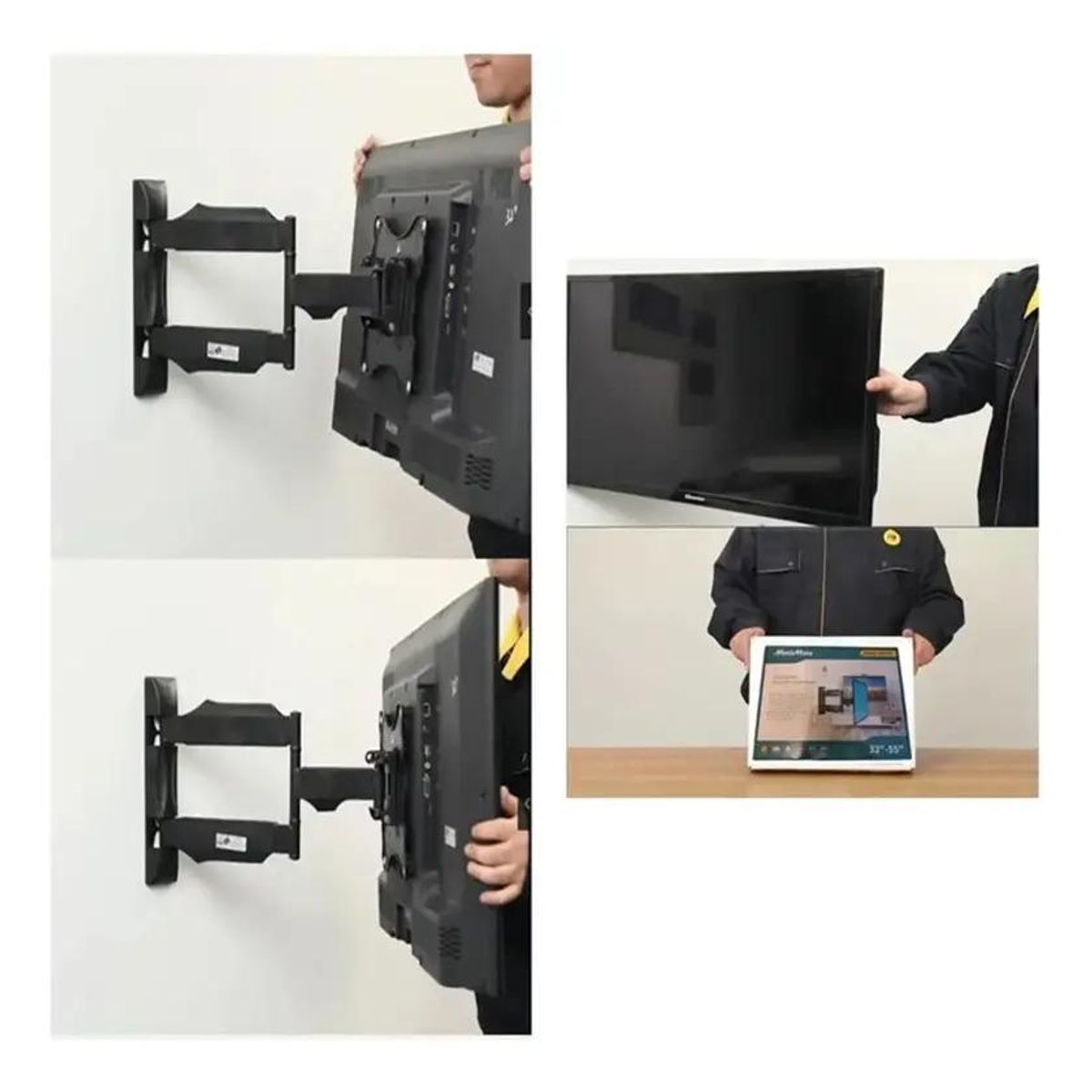 GENERICO - Soporte TV Inclinable para Pantallas 32 a 55 Pulgadas